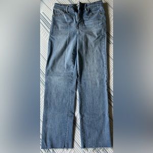 High Rise Crop Straight Jeans 👖